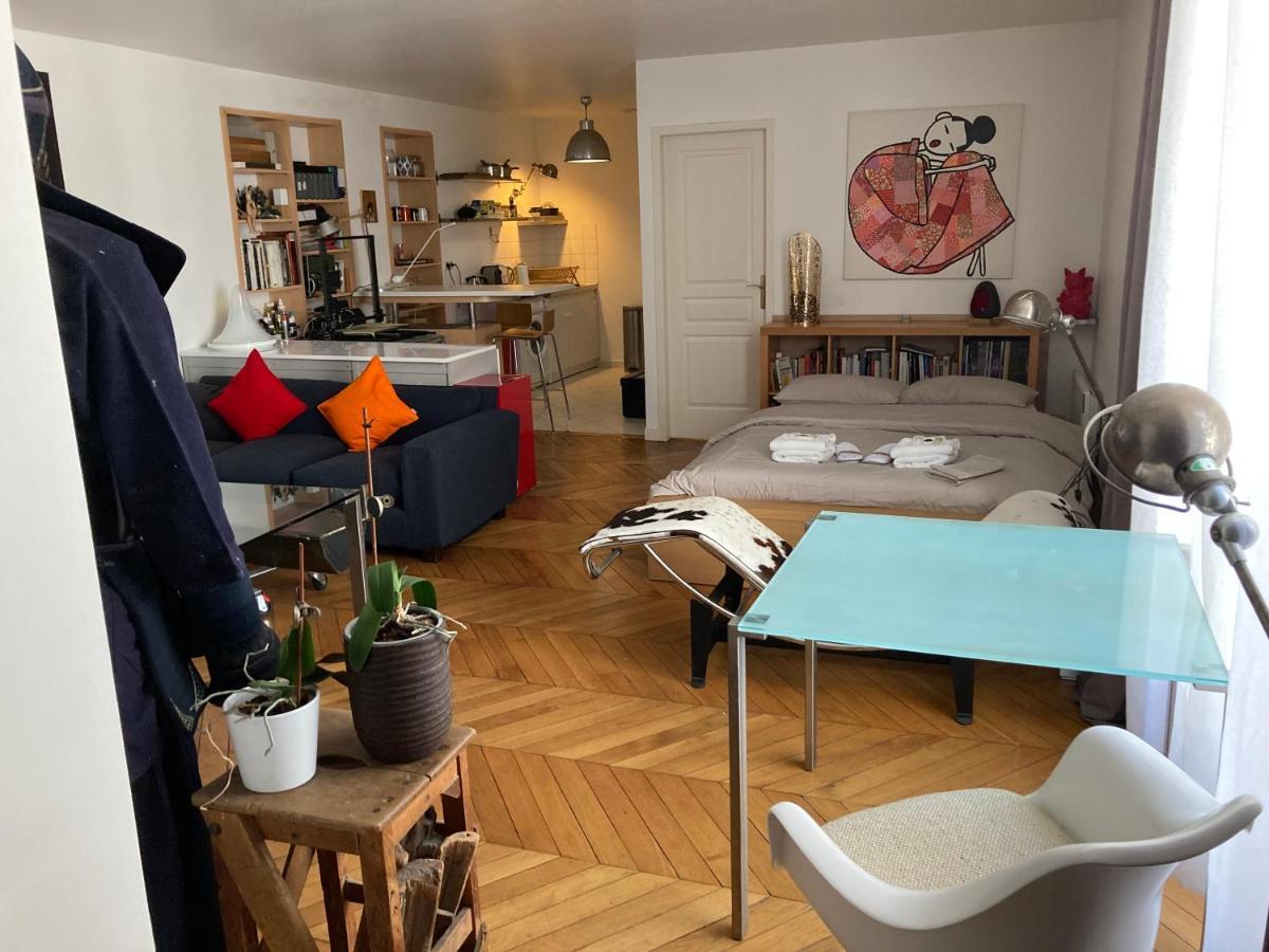 Charmant Studio Apartment Paris Exterior foto