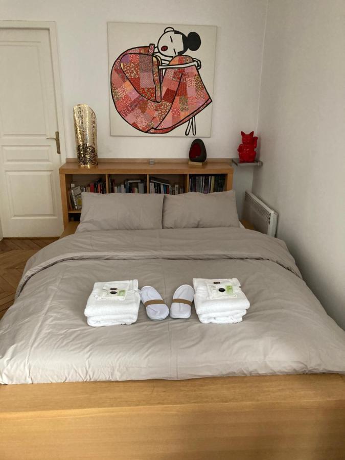 Charmant Studio Apartment Paris Exterior foto